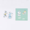 Green Flash Doraemon Sticker Set Take-copter