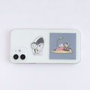 Green Flash Doraemon Sticker Set Time Machine