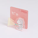 Green Flash Doraemon Memo Clip Stand Small Light
