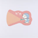 Green Flash Doraemon Die Cut Postcard Small Light