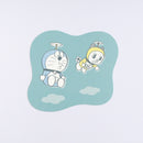 Green Flash Doraemon Die Cut Postcard Take-copter