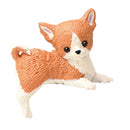 Ornament (Gacha Blind Box Figurine/Dog/Toy Poodle: 2X4Cm, Chihuahua: 3.4X3Cm, Dachshund: 4X2Cm, French Bulldog:4X2Cm, Corgi: 2.2X4Cm/Yell/Smcol(S): Black/White,Beige/Brown/White/White,Brown)