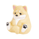 Ornament (Gacha Blind Box Figurine/Shiba Dog/Shiba Lying Down: 3X5.7Cm, Sitting Shiba: 6X5.3Cm/Yell/Smcol(S): Brown/Beige/Grey)