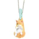 Ornament (Gacha Blind Box Figurine/Animal/Exotic Shorthair: 4.4X2.4Cm, Mike Cat: 4X2.4Cm, Small-Clawed Otter:4.2X2.4Cm, Holland Pop: 4X2Cm, Hamster: 3.5X2Cm/Yell/Smcol(S): White,Brown/Black/White,Grey)
