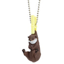 Ornament (Gacha Blind Box Figurine/Animal/Exotic Shorthair: 4.4X2.4Cm, Mike Cat: 4X2.4Cm, Small-Clawed Otter:4.2X2.4Cm, Holland Pop: 4X2Cm, Hamster: 3.5X2Cm/Yell/Smcol(S): White,Brown/Black/White,Grey)