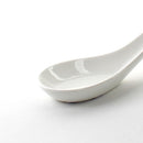 White Porcelain Spoon
