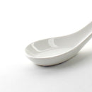 White Porcelain Spoon