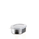 Stainless Steel Oval Food Container - 9.4cm - 160mL Individual Package