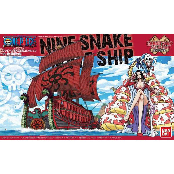 Bandai Hobby One Piece - Grand Ship Collection - Nine Snake Pirate Ship