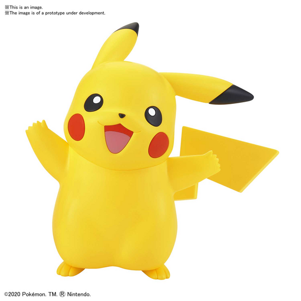 BANDAI HOBBY Pokémon Model Kit Quick!! 01 PIKACHU