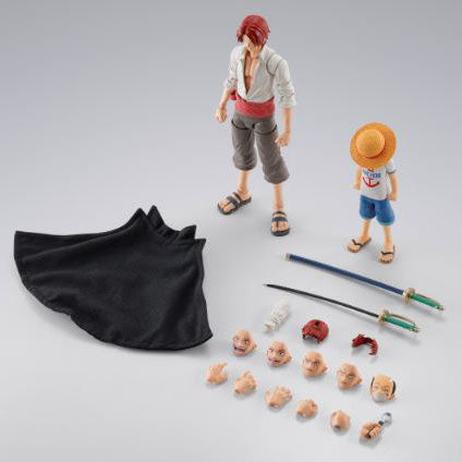 BANDAI Tamashii SHANKS?MONKEY.D.LUFFY -CHILDHOOD- "ONE PIECE", TAMASHII NATIONS S.H.Figuarts