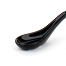 Black Chinese Ceramic Spoon