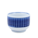Kuchi Brush Stroke Tokusa Ten Grass Porcelain Sake Cup