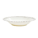 Japanese Porcelain Leaf Motif Shallow Bowl