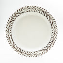 Japanese Porcelain Leaf Motif Plate