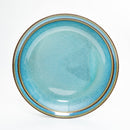 Japanese Fontaine Plate Green 25.5x25.5x2.5cm