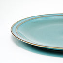 Japanese Fontaine Plate Green 16.5x16.5x2cm