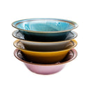 16.5cm Japanese Fontaine Wide Bowl Purple Sea Cucumber