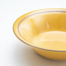 16.5cm Japanese Fontaine Wide Bowl Yellow Sea Cucumber