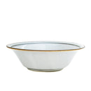 16.5cm Japanese Fontaine Wide Bowl White Sea Cucumber