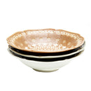 16.8cm La Dentelle Wide Bowl Green
