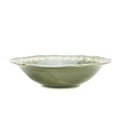 16.8cm La Dentelle Wide Bowl Green