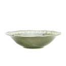 16.8cm La Dentelle Wide Bowl Green
