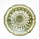 16.8cm La Dentelle Wide Bowl Green