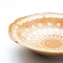 16.8cm La Dentelle Wide Bowl Brown