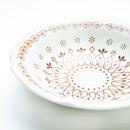 16.8cm La Dentelle Wide Bowl White