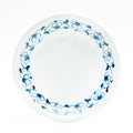 Japanese Aizome Plate (12.5cm x 12.5cm x 2cm) Floral Arabesque