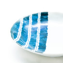 Japanese Aizome Plate (12.5cm x 12.5cm x 2cm) Ten Grass Blade