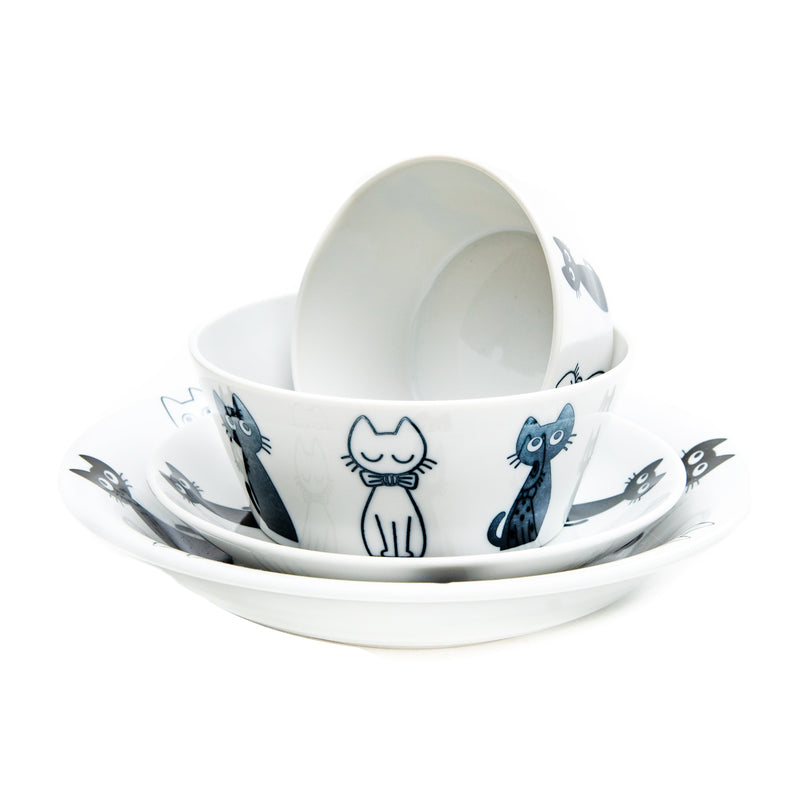 Japanese Wildcat Cereal Bowl