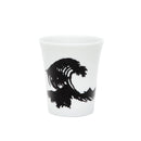 Cup (Porcelain/Colour Changes With Heat/Not Microwave & Dishwasher Safe/Hokusai: The Great Wave off Kanagawa/S/120cc/7.2cm/dia.6.5cm/SMCol(s): White,Black,Blue,Red)