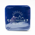 Let's Grab Lunch Two Layers Square LB-104 Lunch Box Navy