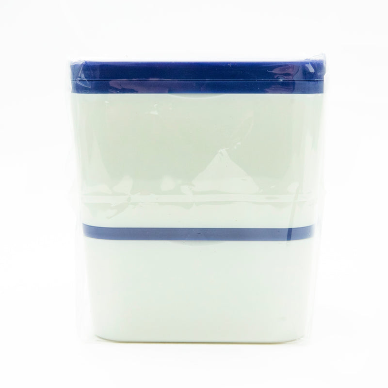 Lunch Box (Polypropylene/Polyethylene/Polystyrene/2 Layers/Mountain/Square/SMCol(s): Navy)