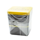 Lunch Box (Polypropylene/Polyethylene/Polystyrene/2 Layers/Mountain/Square/SMCol(s): Yellow)