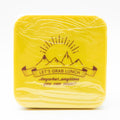 Let's Grab Lunch Two Layers Square LB-104 Lunch Box Yellow