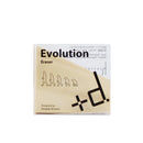 Human Evolution Eraser - Beige