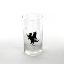 Glass Cup (Cat/BK/CL/ d.6x12cm / 280mL) Individual Package