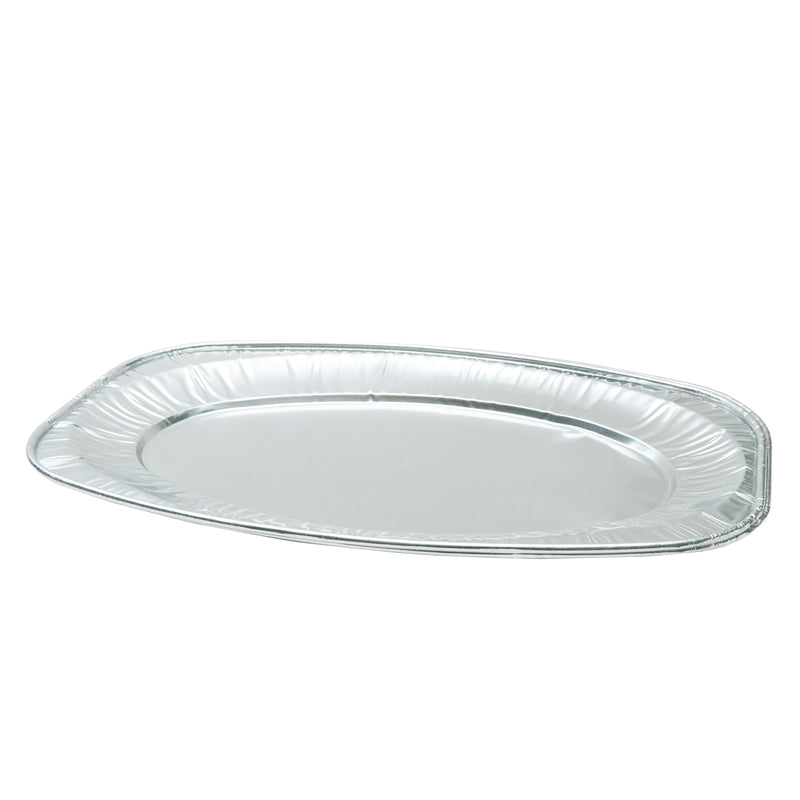 Disposable Aluminum Foil Plate (AL/Oval/2pcs)