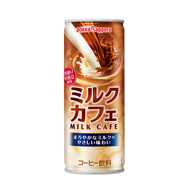 Pokka Sapporo Milk Coffee Coffee Beverage 250 mL| Japanese Canned