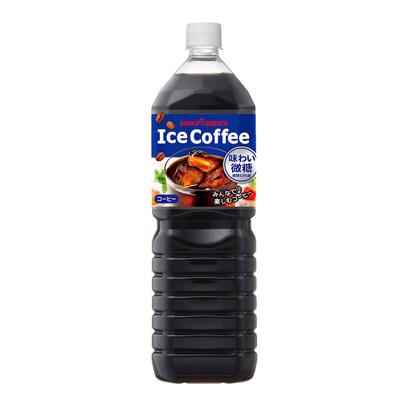 Coffee Beverage (Less Sugar/In Bottle/Refrigerate after opening/1500 mL/Pokka Sapporo/Ice Coffee)