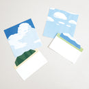 Feuilles 40 Sheets Mountain Lanscape Die-Cut Memo Pad MLS-102