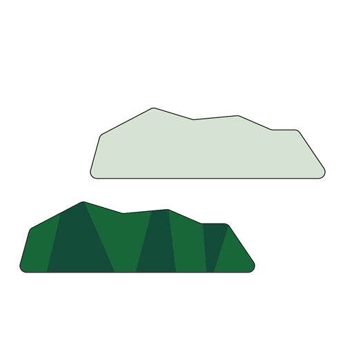 Mountain Lanscape Sticky Notes MLS-202 | Oomomo Canada