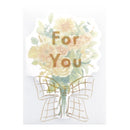 El Commun Bouquet For You Greeting Card Miel