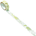 Seal-Do Washi Masking Tape Gold Silhouette Matasaburou of the Wind