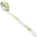 Seal-Do Washi Masking Tape Gold Silhouette Matasaburou of the Wind