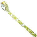 Seal-Do Washi Masking Tape Gold Silhouette Yamanashi
