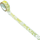 Seal-Do Washi Masking Tape Gold Silhouette The Restaurant of Many Orders